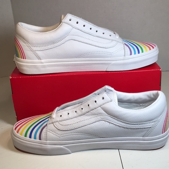 NWT Vans Classic Old Skool Leather Skate Shoes Men’s 9.5 main image 9